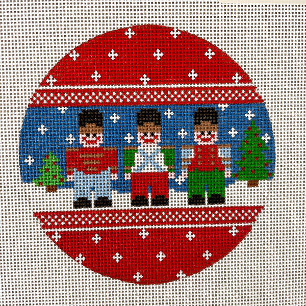 CanvasWorks Traditions Christmas Ornament needlepoint canvases - NextStage Vintage