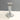 Cambridge Glass Caprice triple candlestick - 1940s vintage - NextStage Vintage