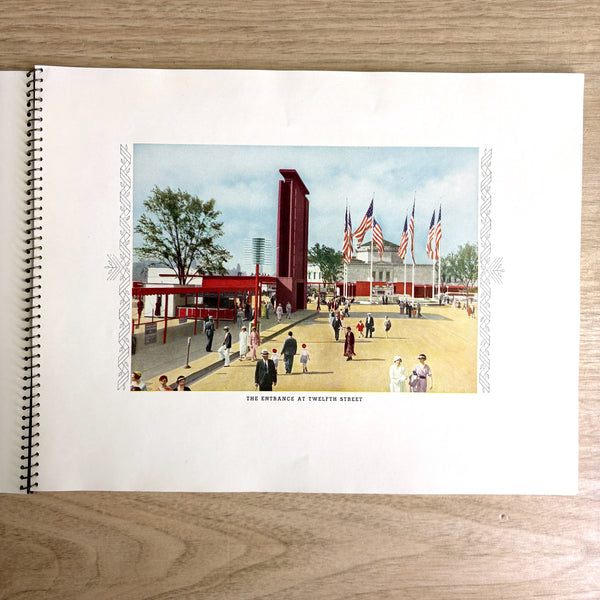 1934 Official Pictures in Color - souvenir of Century of Progress Exposition Chicago