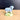 Ceramic blue sheep on grassy knoll - vintage animal figurine - made in Japan - NextStage Vintage