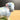 Ceramic blue sheep on grassy knoll - vintage animal figurine - made in Japan - NextStage Vintage