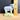 Ceramic blue sheep on grassy knoll - vintage animal figurine - made in Japan - NextStage Vintage