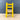 Rush seat doll chair - handpainted vintage - NextStage Vintage