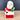 Chalkware Santa in a chimney - 1960s vintage - NextStage Vintage