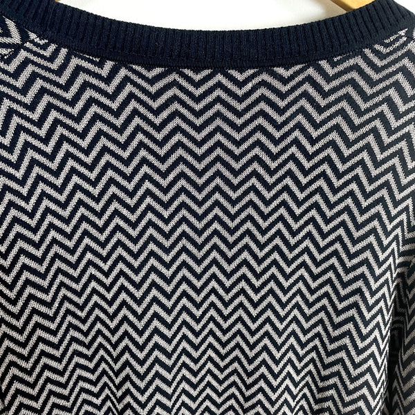 Banana Republic metallic chevron cardigan sweater - size XL - NextStage Vintage