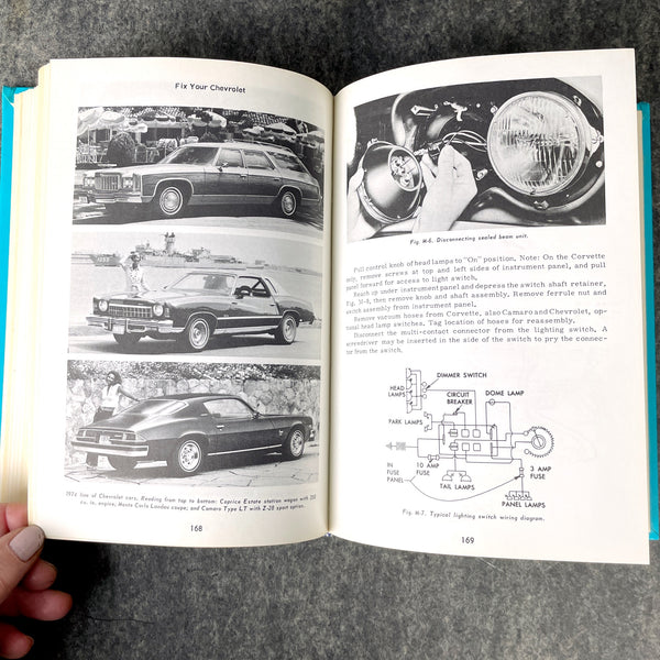 Fix your Chevrolet by Bill Toboldt - hardcover - NextStage Vintage