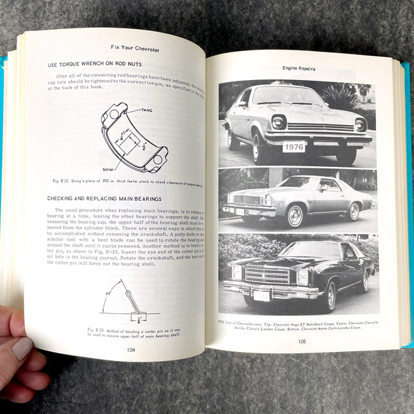 Fix your Chevrolet by Bill Toboldt - hardcover - NextStage Vintage