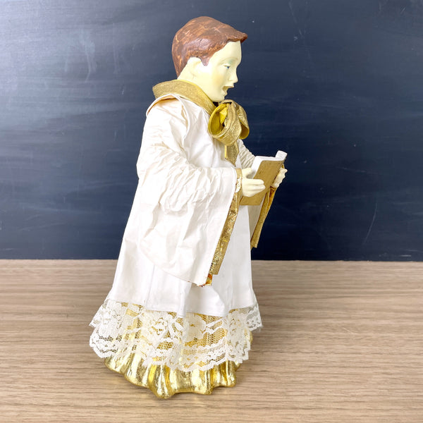 Dept 56 Choir Boy paper mache figurine - NextStage Vintage