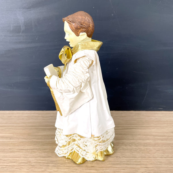 Dept 56 Choir Boy paper mache figurine - NextStage Vintage