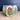 Handmade Christmas card basket - vintage Christmas decor - NextStage Vintage