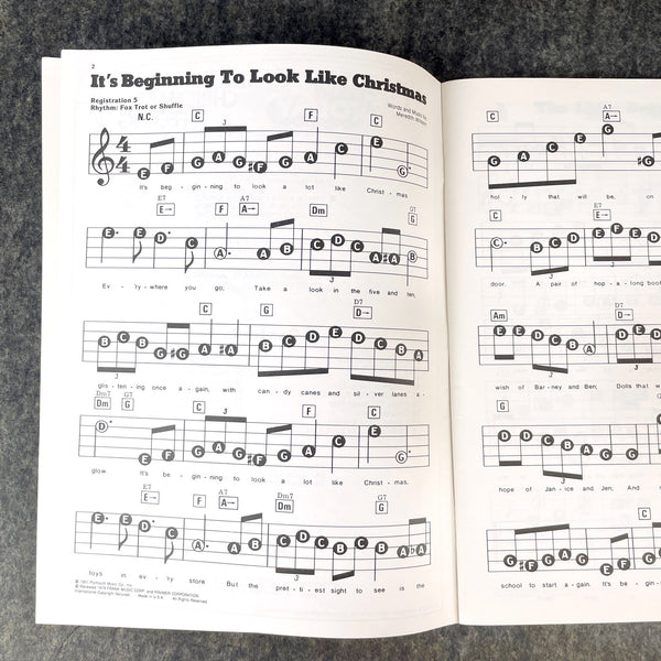 EZ Play Today: That Christmas Feeling - Hal Leonard #134 - 1980s music book - NextStage Vintage