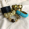 Chunky stretch bracelets - lot of 5 - better costume jewelry - NextStage Vintage