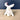 Small artist made jointed white rabbit - 1980s vintage - NextStage Vintage
