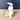 Small artist made jointed white rabbit - 1980s vintage - NextStage Vintage