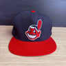 Cleveland Indians Twins 100% wool fitted MLB cap - size 7 1/4 - NextStage Vintage