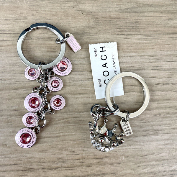 Coach key rings and charms - some NWT - NextStage Vintage