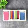 Terry cloth drink coasters - set of 8 new in box - 1960s vintage - NextStage Vintage