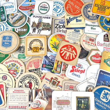 Austrian and German beer coasters - 100+ - vintage breweriana - NextStage Vintage