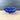 Encased cobalt blue and clear blown glass dish -  vintage art glass - NextStage Vintage