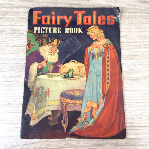 Fairy Tales Picture Book - Whitman Publishing - 1940 paperback - NextStage Vintage