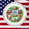 Colorado state souvenir plate - 1950s road trip souvenir - NextStage Vintage