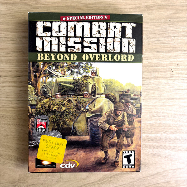 WWII PC games - Special Edition Combat Mission and Combat Mission II  - XP/98/Me/2000 install