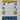 Cooper Oaks Design Stripe Frame yellow/green needlepoint canvas #LR383 - NextStage Vintage