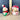 Kurt Adler Corn Husk Mouse Christmas ornaments - set of 2 - 1980s vintage - NextStage Vintage