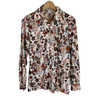 1970s print disco blouse  - size medium - large - NextStage Vintage
