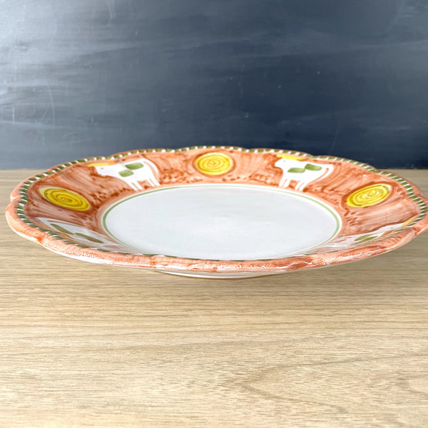 Campagna Cow by Vietri - chop plate - NextStage Vintage