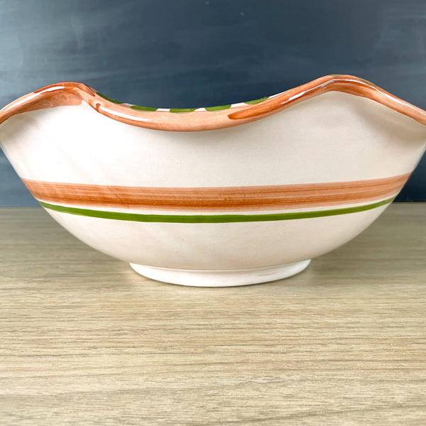 Campagna Cow by Vietri - large pasta/serving bowl - NextStage Vintage