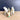 Metal cow figurines and a chicken - vintage Holstein pair and a fowl - NextStage Vintage