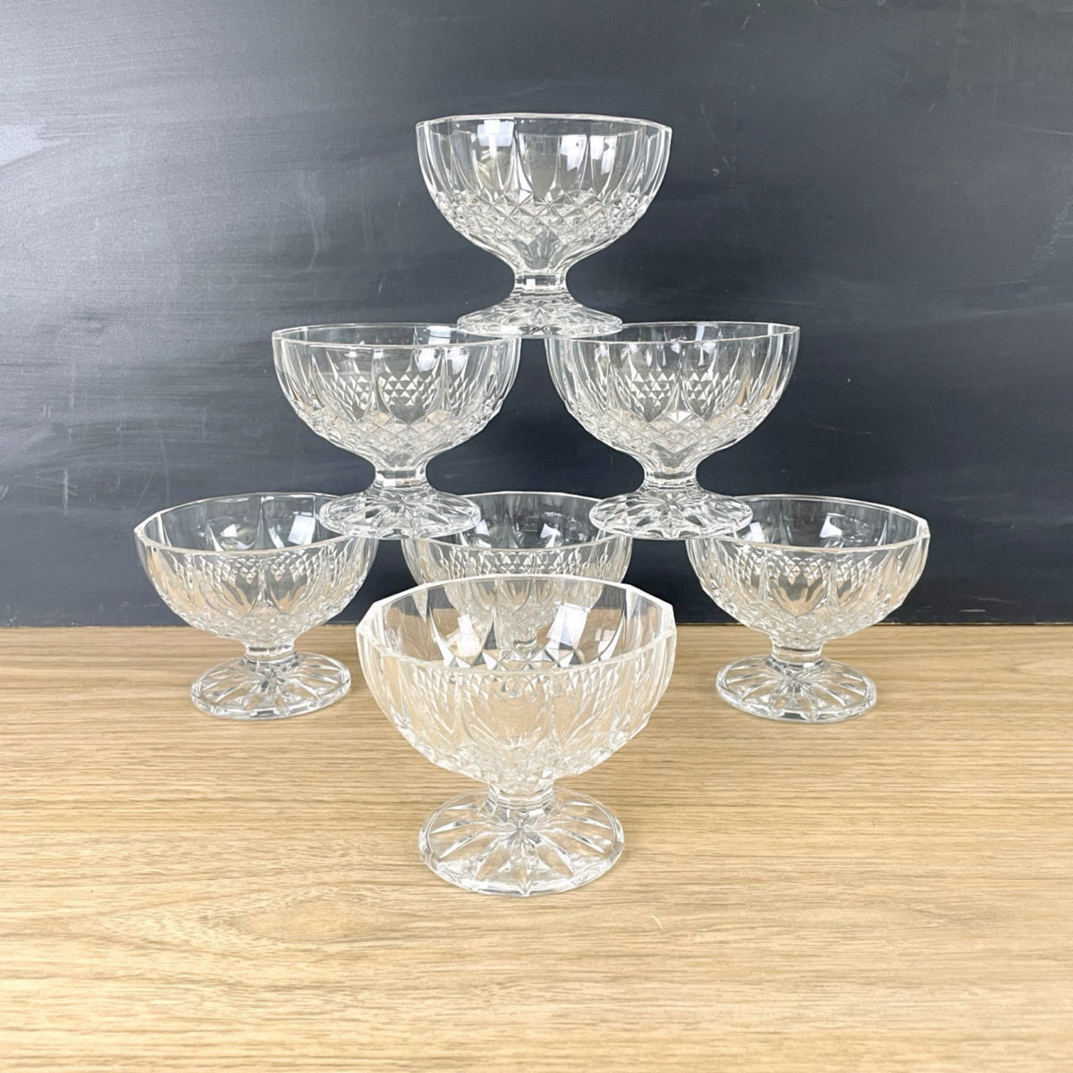 Cristal D BNIB LUMINARC Cristal D\'Arques Set of Bowls main image 2