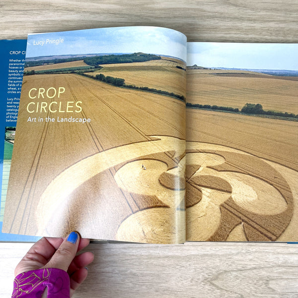 Crop Circles: Art in the Landscape - Lucy Pringle - 2007 autographed - NextStage Vintage