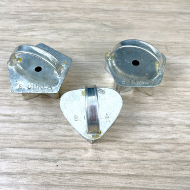 B. Cukla stars and heart mini cookies cutters - lot of 3 - NextStage Vintage