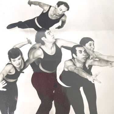 Dance troupe publicity photo - 1980s vintage - NextStage Vintage