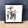 Dance troupe publicity photo - 1980s vintage - NextStage Vintage