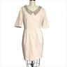 Retro dress with jeweled collar by Darling - size L - NextStage Vintage