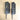 Wrought iron look resin wall sconces - a pair - Dart Ind. #4101 - 1970 vintage - NextStage Vintage
