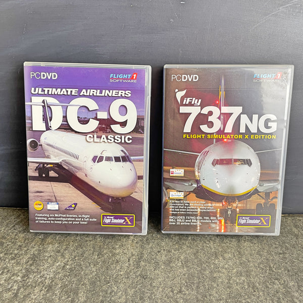 Flight 1 DC-9 Classic and 737NG for Flight Simulator X