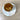 Gold iridescent demitasse cup and saucer with hand painted bell flowers - NextStage Vintage
