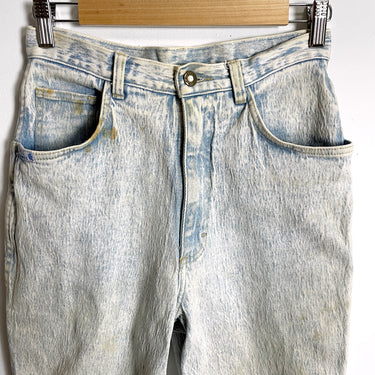 1980s vintage P.S. Gitano acid wash high rise jeans - size 10R - NextStage Vintage