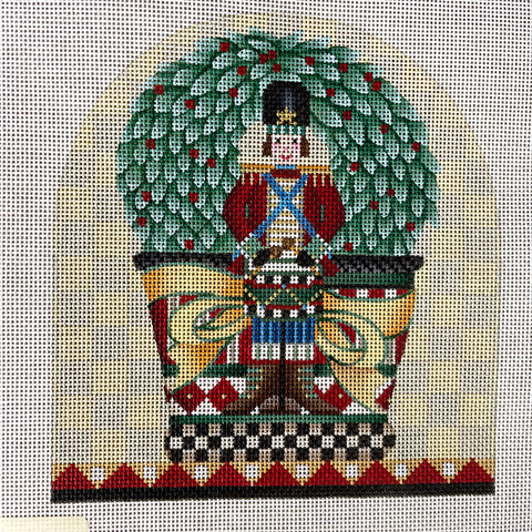 Debbie Mumm 12 Drummers Drumming needlepoint canvas #DM10L - NextStage Vintage