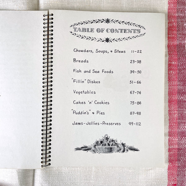 Early American Recipes - Heloise Frost - 1953 spiral bound cookbook - NextStage Vintage