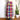 1970s preppy cheerful wool blend plaid skirt - size med-large - NextStage Vintage