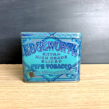 Edgeworth Extra High Grade Sliced Pipe Tobacco Tin - Vintage Tobacciana - NextStage Vintage