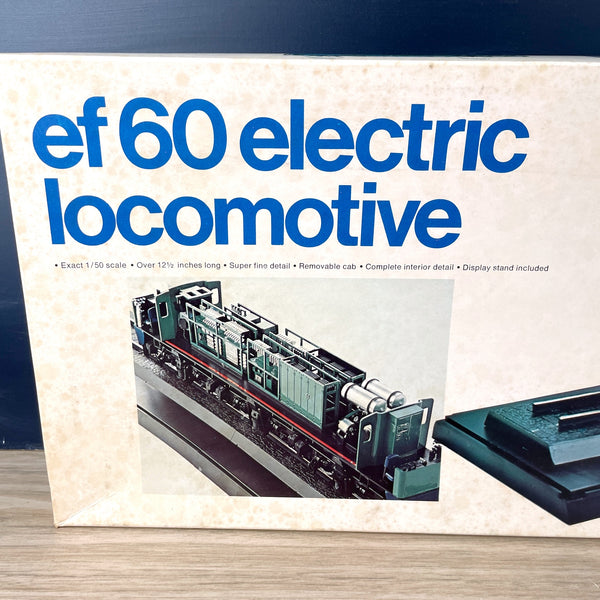 Entex ef 60 electric locomotive 1/50 scale model kit - complete - vintage model kit - NextStage Vintage