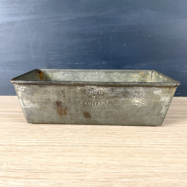 Vintage Ekco 7 Sanitary folded bread pan - 1915 vintage - NextStage Vintage