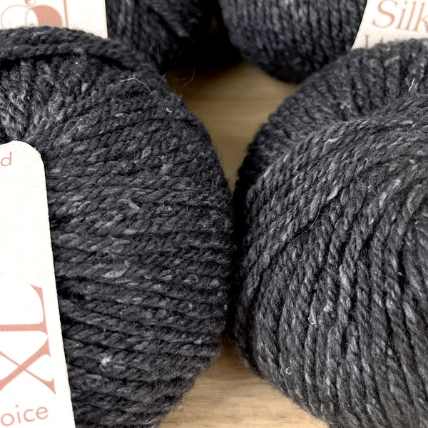 Elsebeth Lavold Silky Wool XL - 4 skeins - color 2 Charcoal - NextStage Vintage