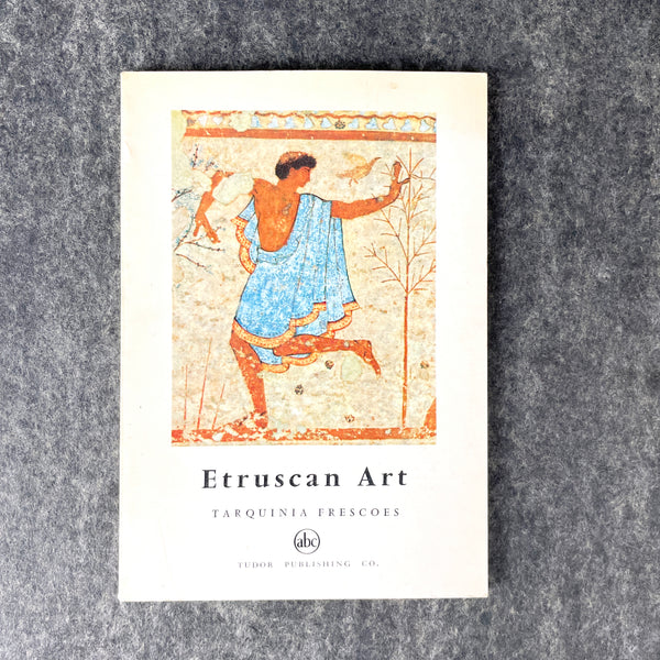 Etruscan Art pocket-sized art book- ABC Tudor Publishing  - 1961 vintage